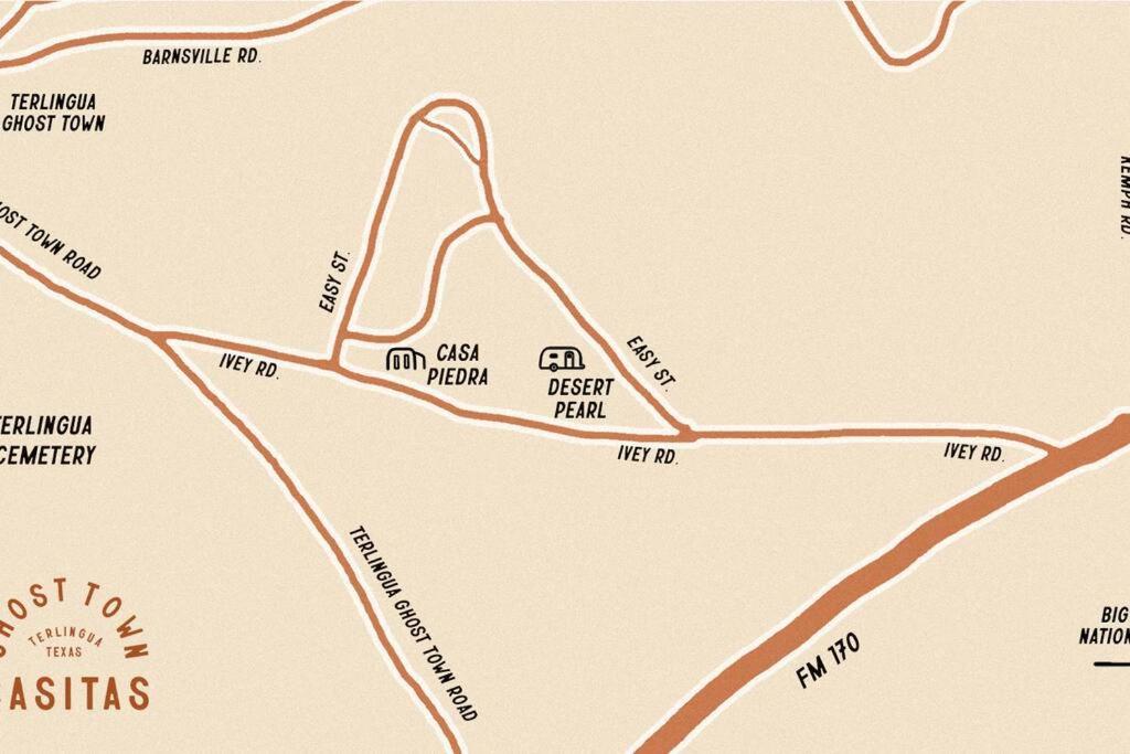 Вилла Casa Piedra ⁠ — Short Drive From Big Bend Терлингуа Экстерьер фото